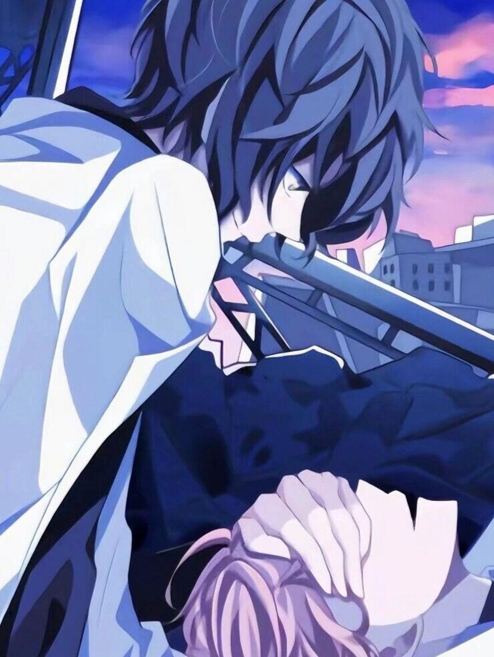 男生头像|动漫双男头 爱一个人是没有对错的 这世间的爱本就稀缺  你