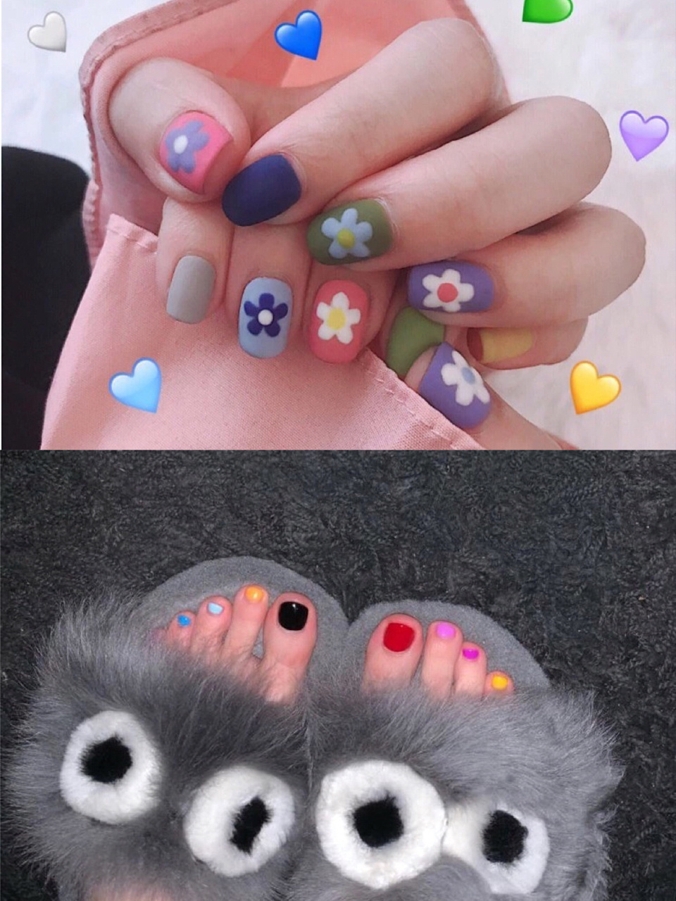 96泫雅风美甲 | 2019夏日小清新标配9098 最近好迷泫雅的美甲