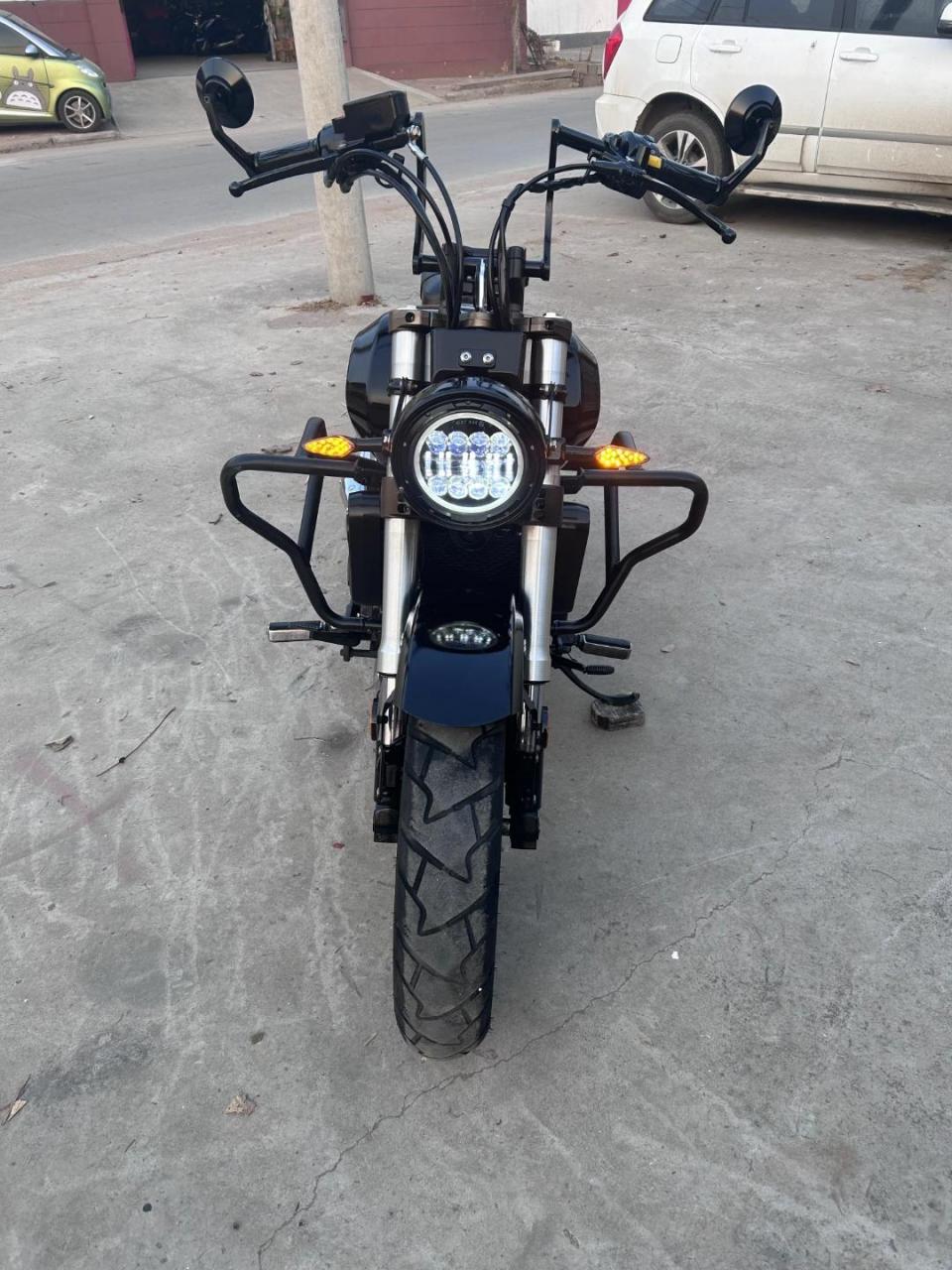 精品奔达原驰兽400,证件齐全正常过户,电喷水冷双杠400,改装加长减震