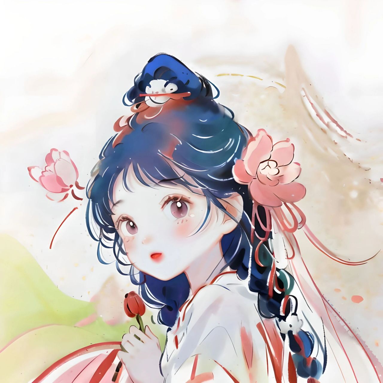 每朵花都有对应的花仙子|女生头像