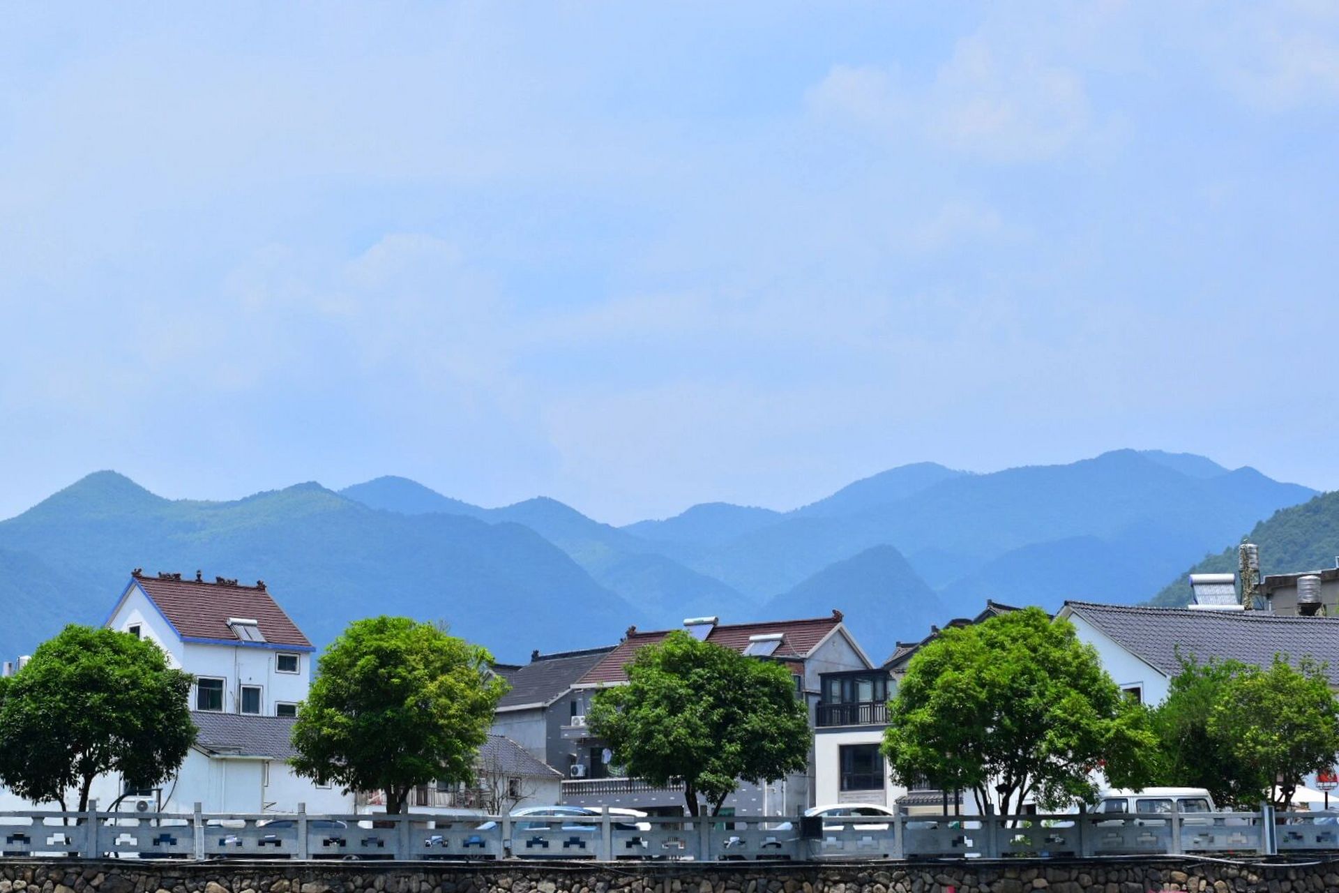 富阳富春山居图实景地图片