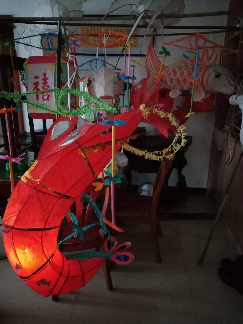 渝东南土家族传统龙灯,花灯(二)