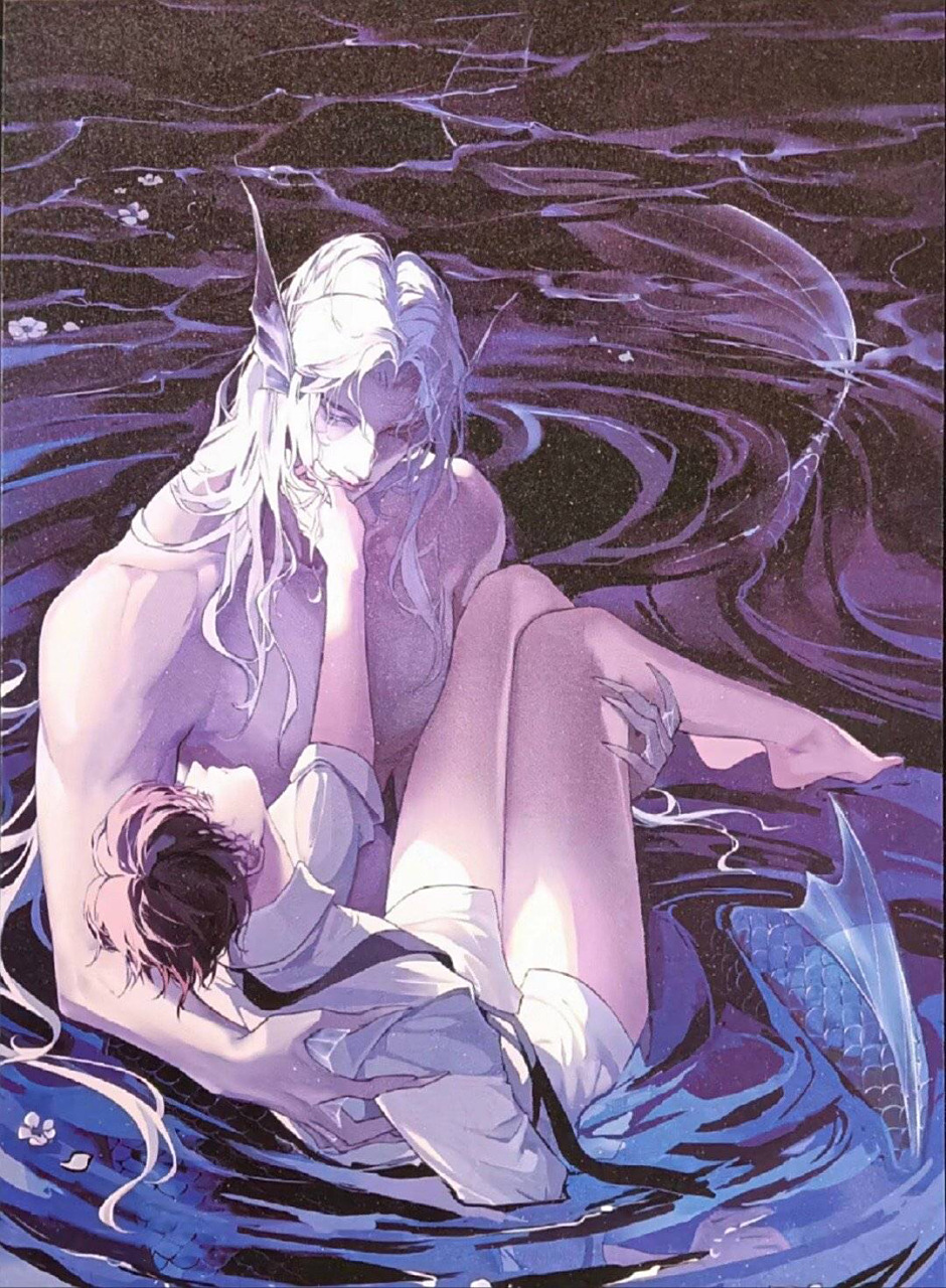 为你而名 德萨罗人鱼 哪位大神画的?太好看了,一直找不到画师