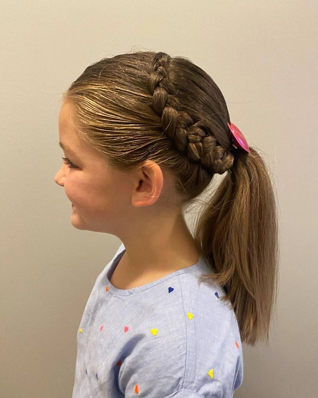 立体爱心编发 #小女孩发型# #小女孩可爱发型# #小女孩发型简单扎法