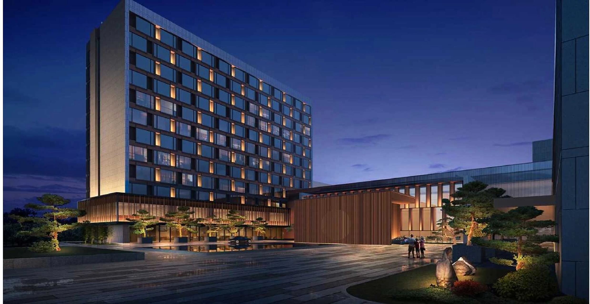 东阳天澜雷迪森广场酒店将于9月开业 婺之望县,歌山画水,东阳天澜