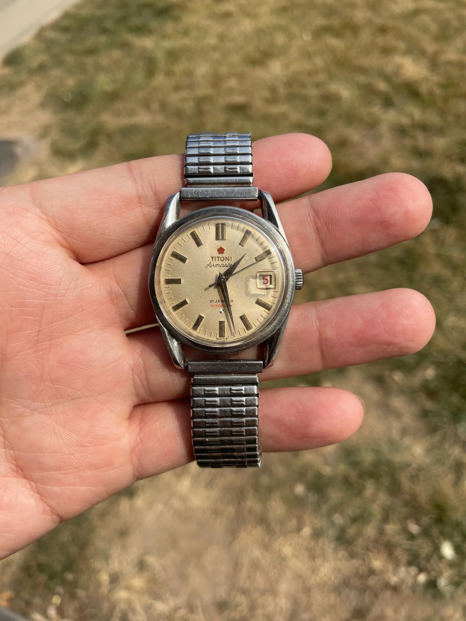 瑞士梅花牌21钻日历机械表,不过如此,还是一样的被轻松拿捏……砍价