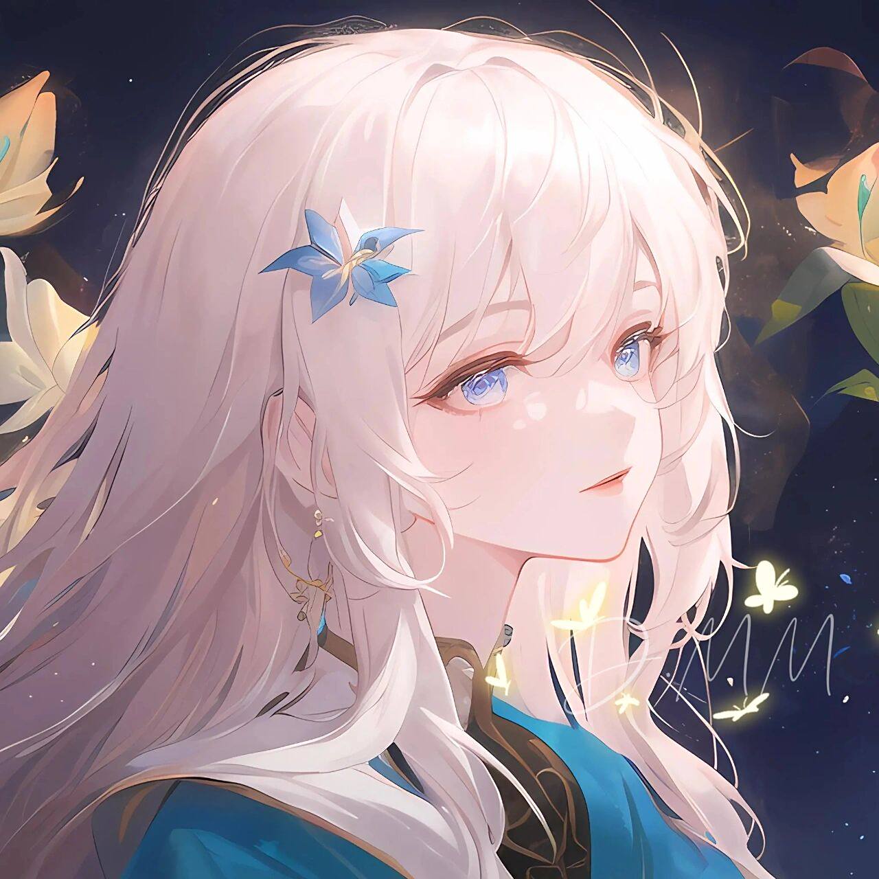 动漫女头|高颜值小众宝藏动漫头像       由无界ai生成