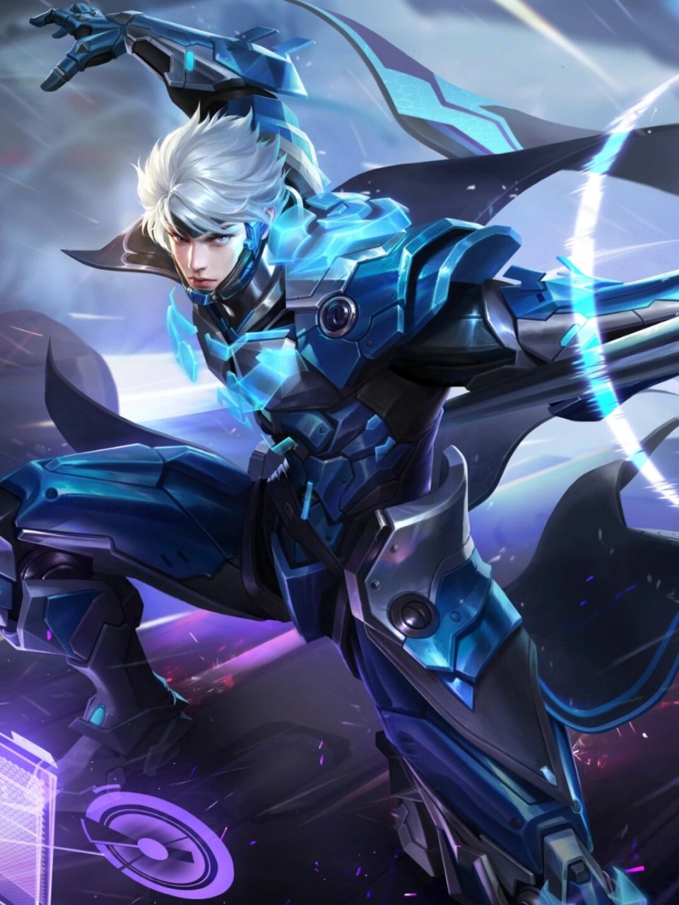 新版赵云未来纪元-高清无水印海报  王者创作者成长计划