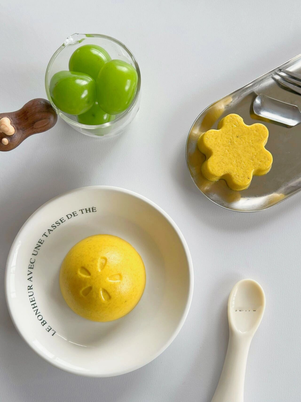 7m 辅食|奶香香蕉布丁94嫩滑香甜·入口即化 duangduangduang