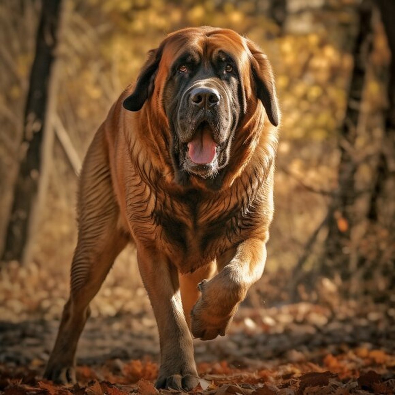 无畏守卫-西班牙獒犬 西班牙獒犬 spanish mastiff 西班牙獒犬是一种