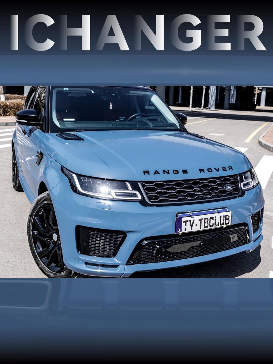 路虎揽胜|瓷器蓝95这蓝色太奶思了吧!