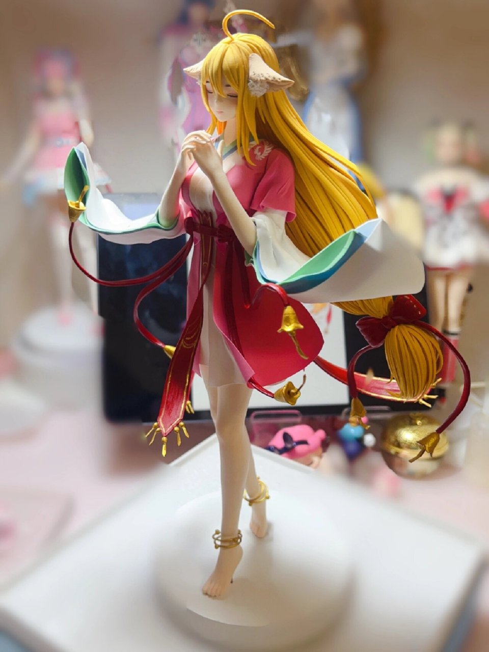 狐妖小红娘涂山苏苏 粘土手办 不爱打水印   制作不易请勿盗图