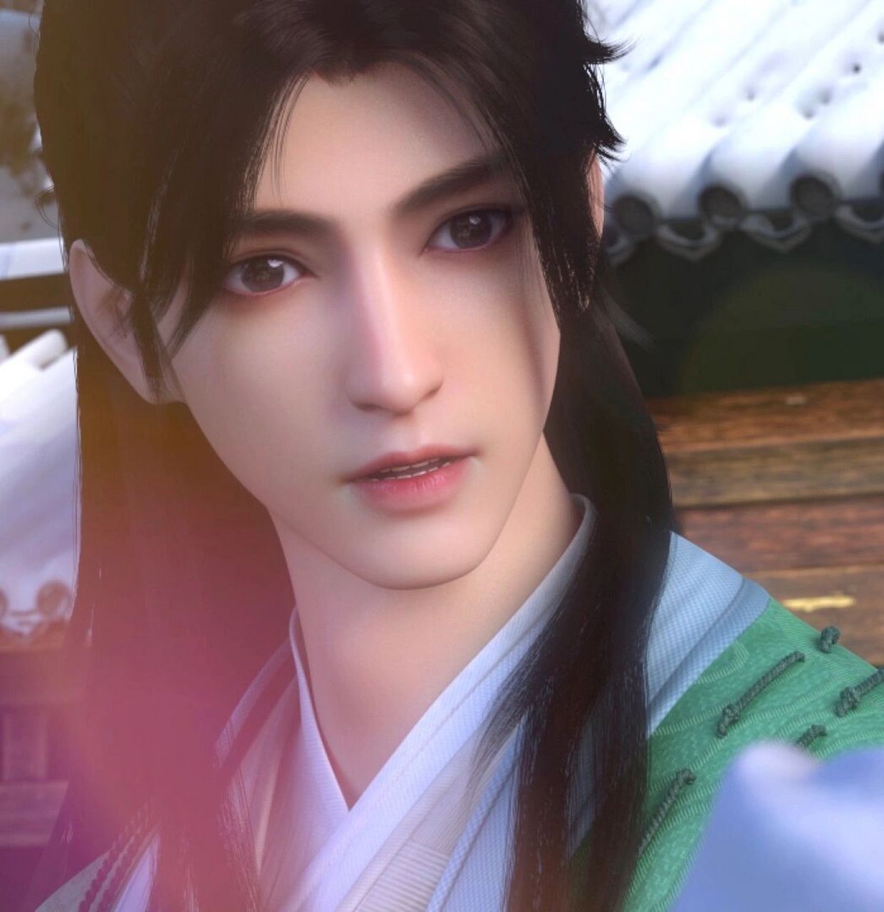 辨识度很高的完美3d建模脸 国漫美男千千万,但是有辨识度的脸并不多