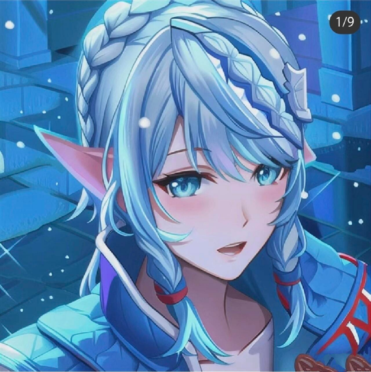 叶罗丽水王子图片 礼貌拿图哦