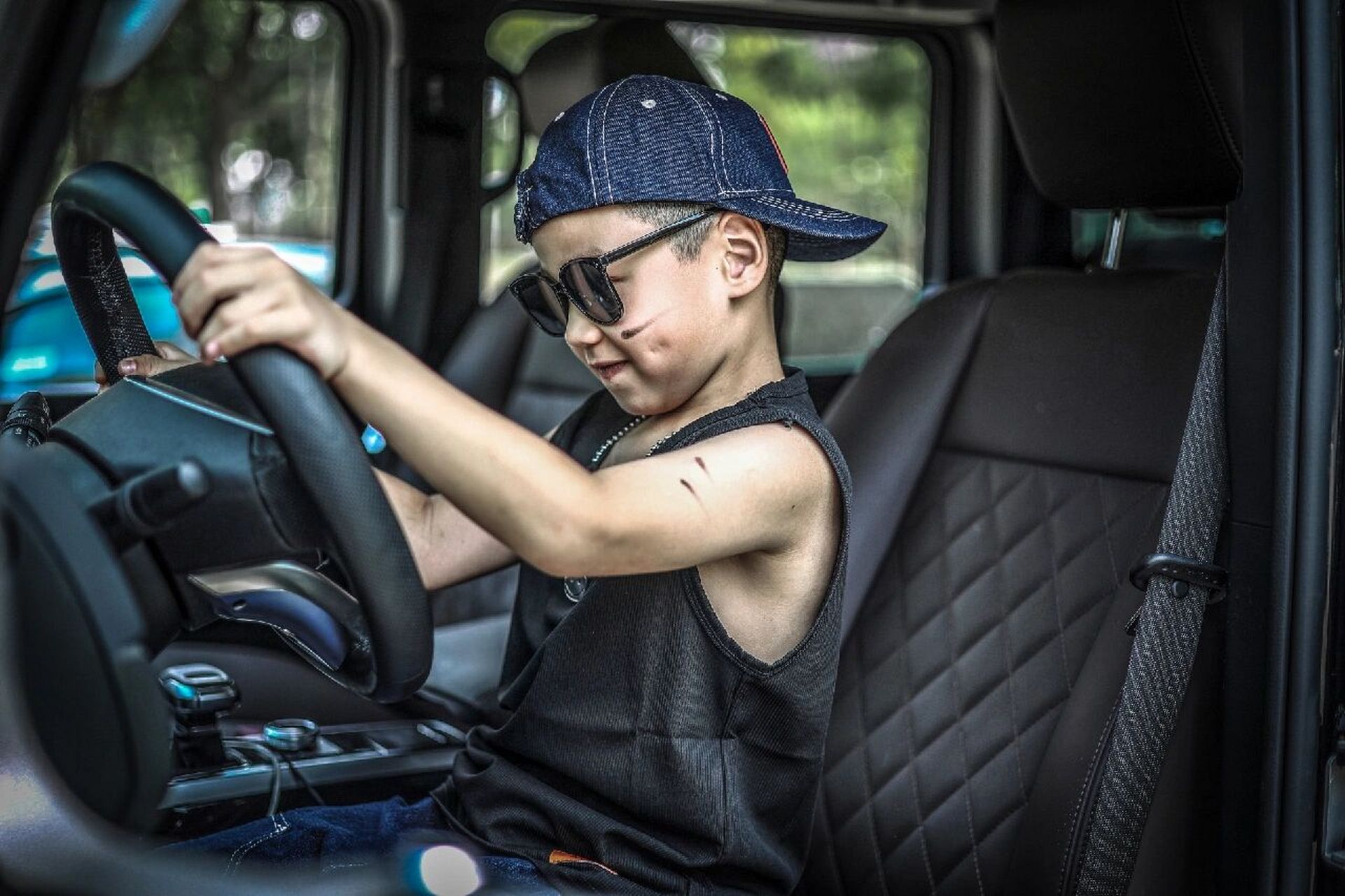 儿童写真 | 硬汉修车照也太帅了吧 每个小男生都应该来一组这么奶凶奶