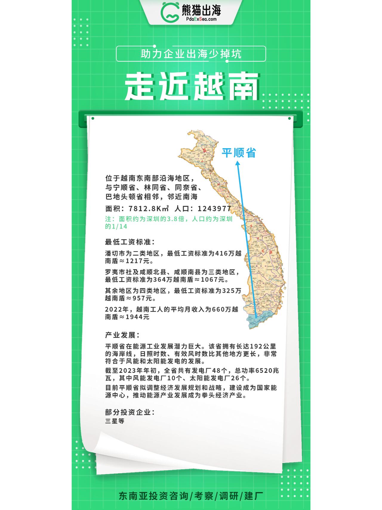 每天了解一个城市——越南平顺省 位于越南东南部沿海地区,与宁顺省