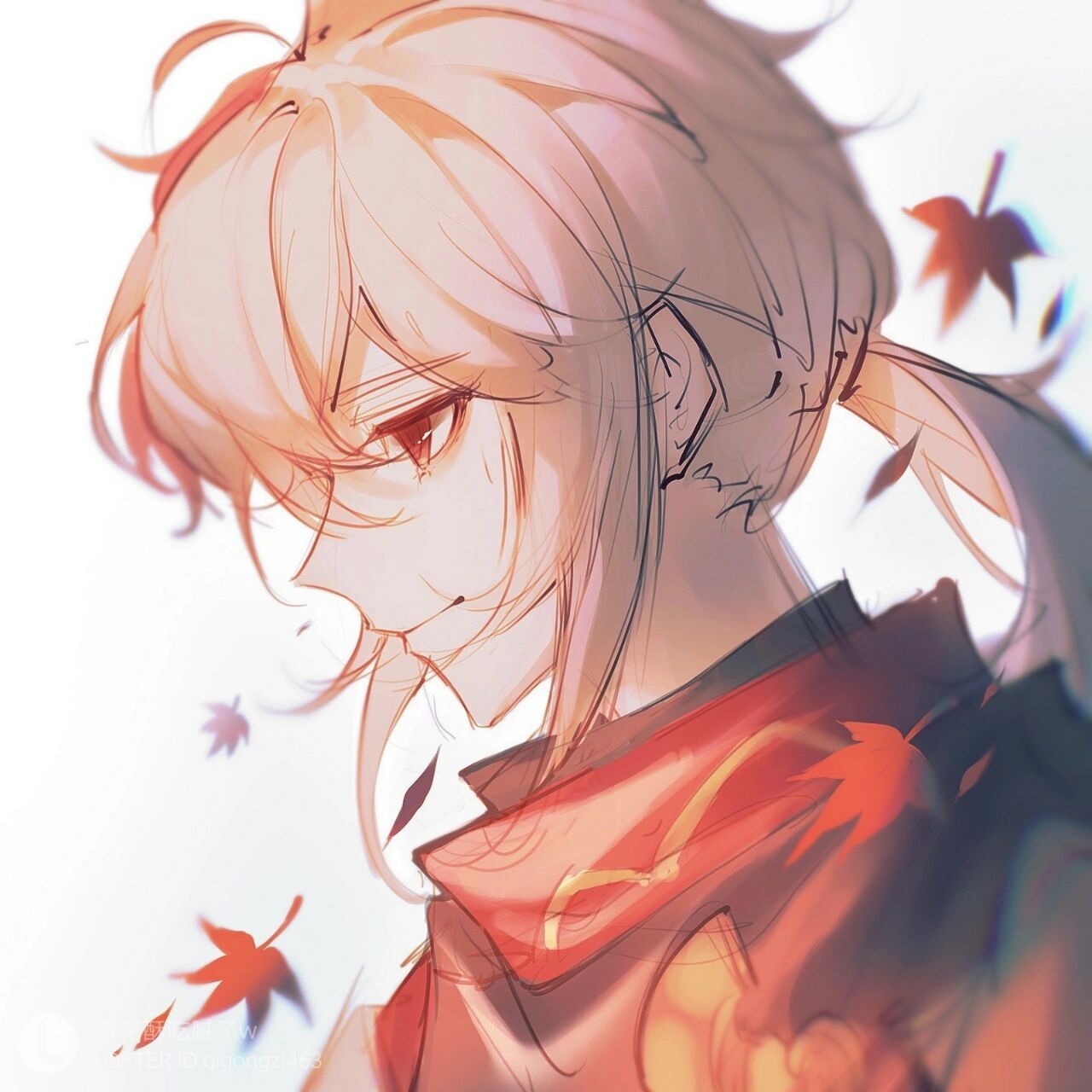 原神 枫原万叶,友人 我很喜欢枫叶,可惜枫叶红时,总多离别.