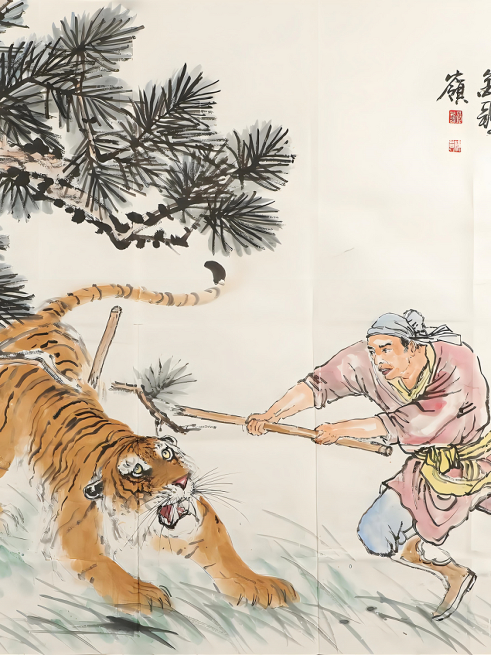 93这幅画面充满力量与激情,令人