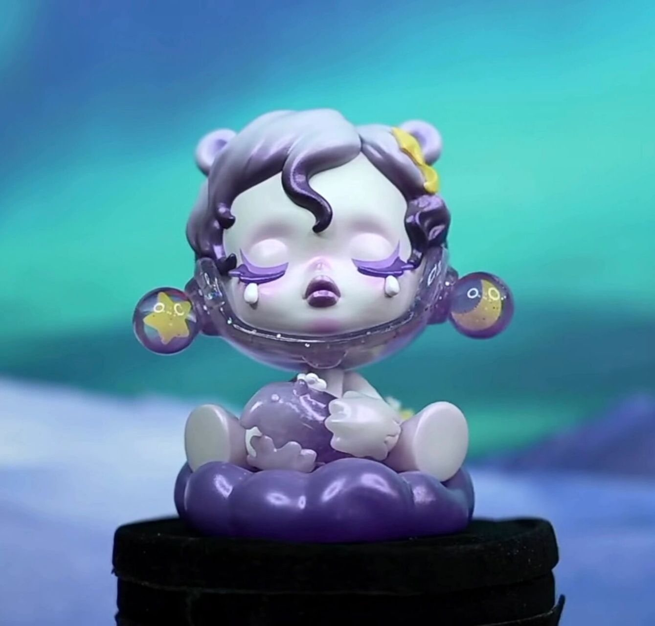 泡泡玛特sp新品 食梦动物系列实物图 喜欢酷酷的企鹅93狐狸02