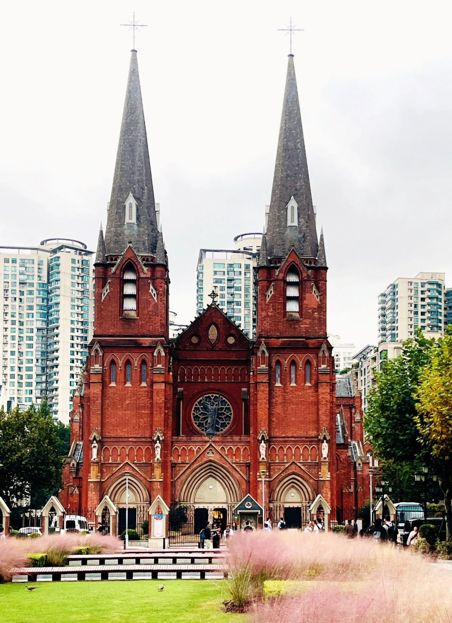 上海徐家汇大教堂图片