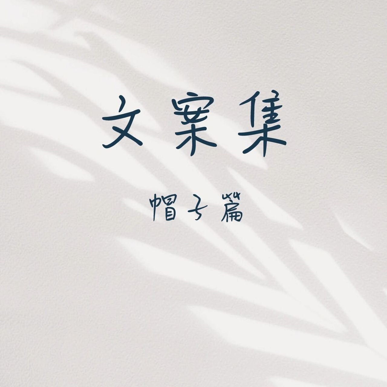 最有文艺气息的小众高级感帽子文案