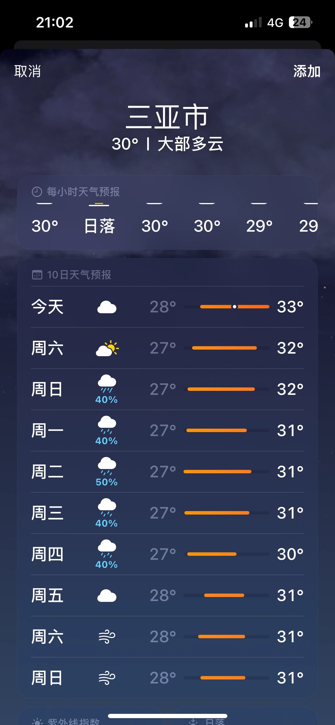 海南三亚天气天气预报图片