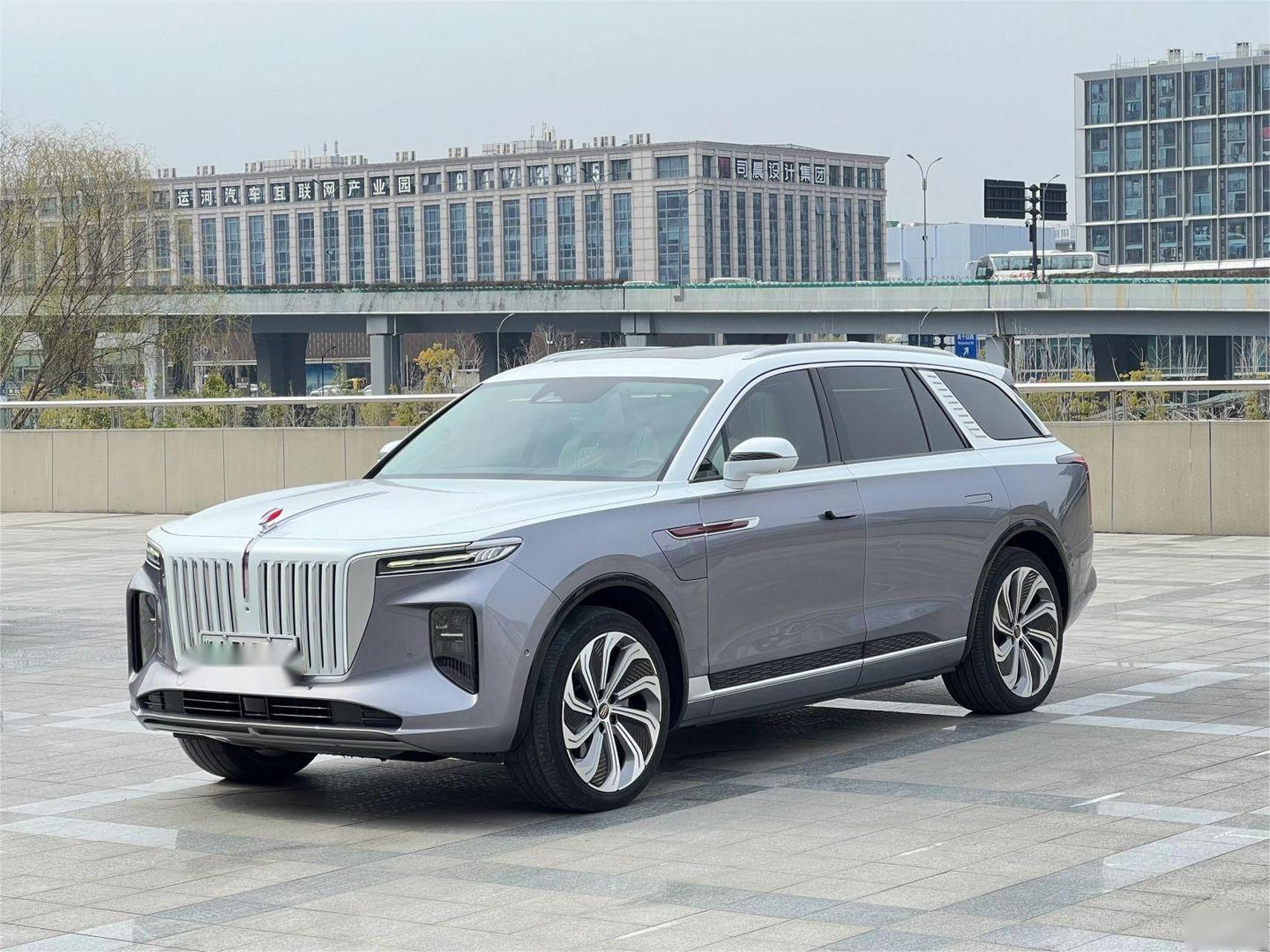 红旗e-hs9 2021款 510km 旗领版 四座 换过前保,左组合灯,后保,左后