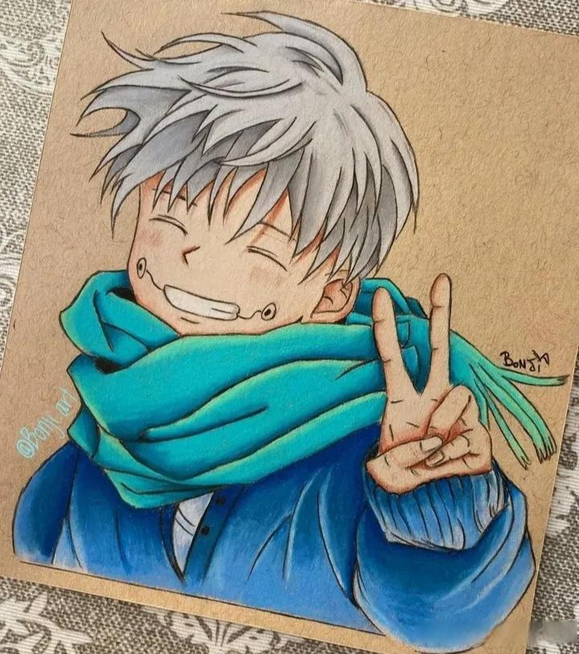 彩铅画彩铅画 动漫