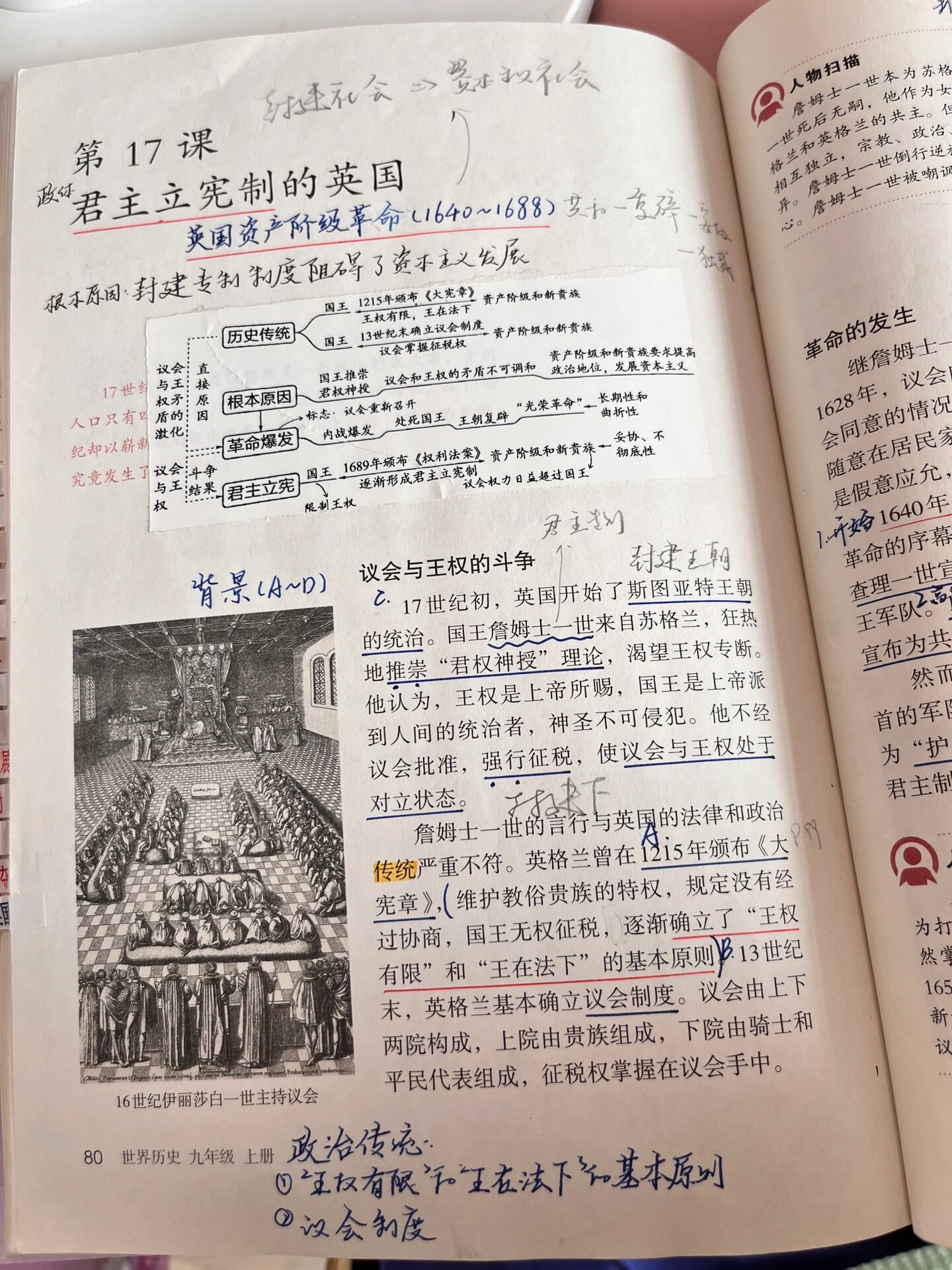 九上历史+九上政治(九上历史人教版知识点)