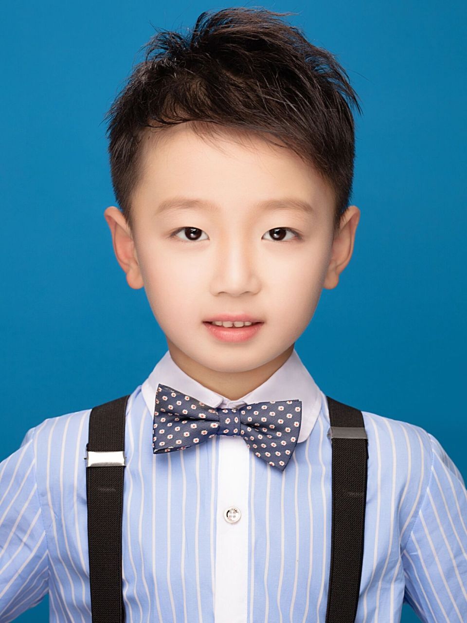 儿童证件照97衣服发型|天真蓝入学照入园照 1.