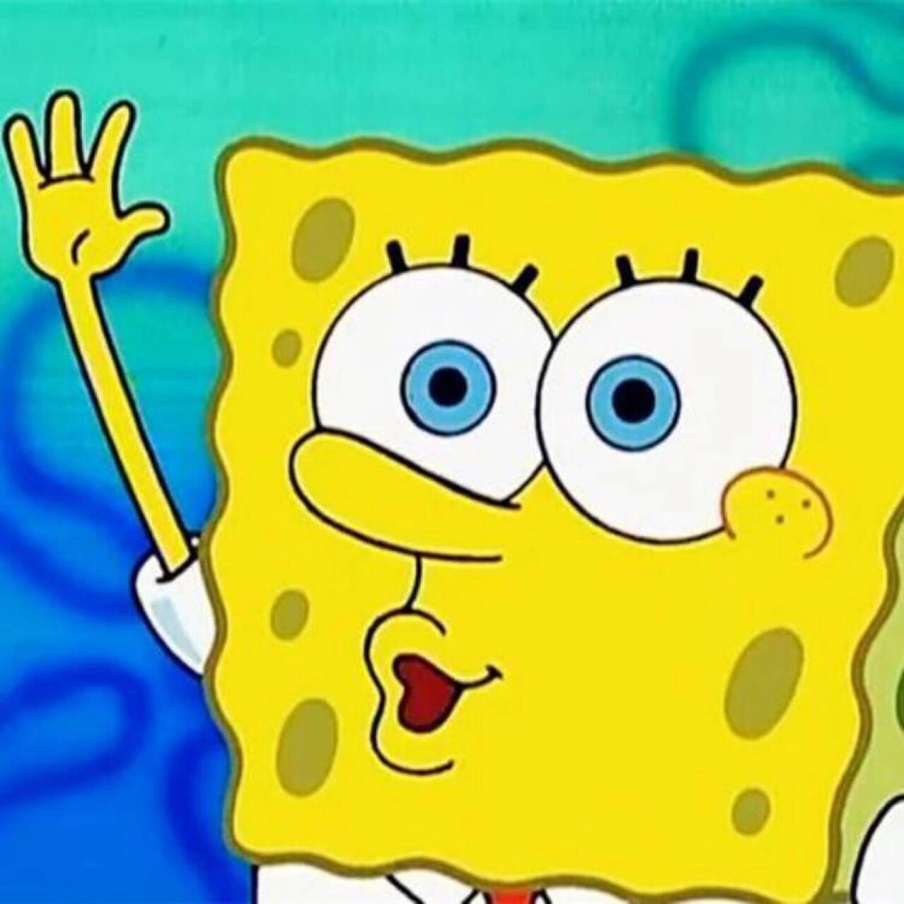 海绵宝宝小头像3 海绵宝宝派大星章鱼哥三人组 黑手党超酷90