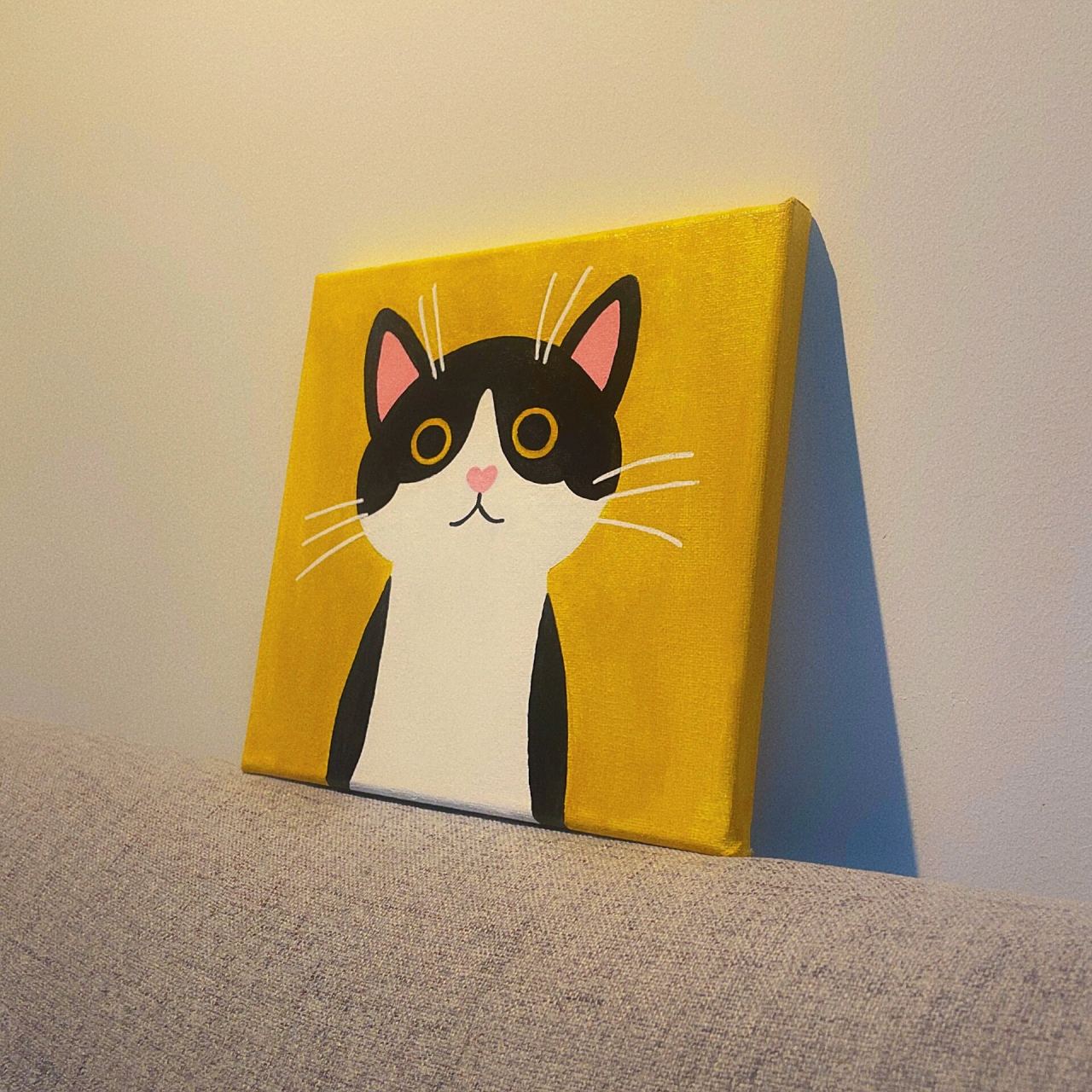 丙烯画合集36615|9幅可爱小画96全在这里啦97 简单又可爱的