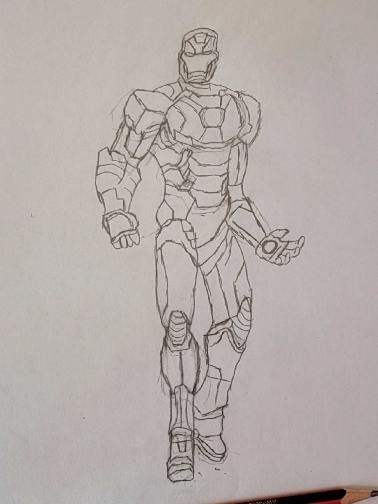 钢铁侠纯手绘