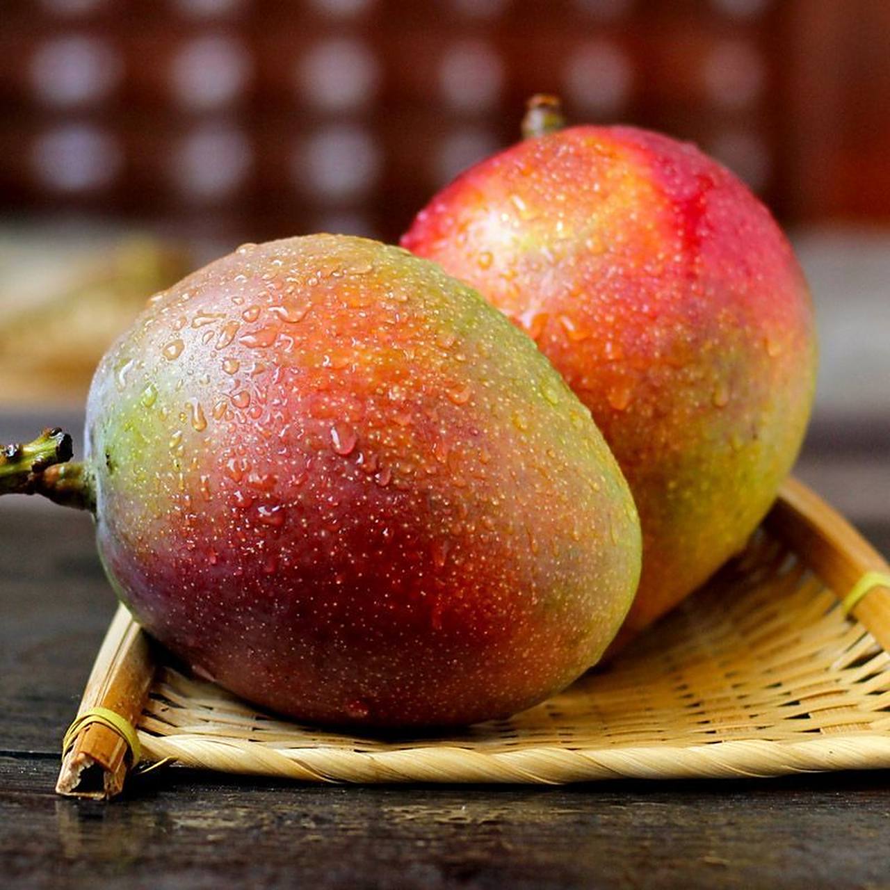 鲜嫩可口,甜蜜多汁的贵妃芒,直接吃或者做水