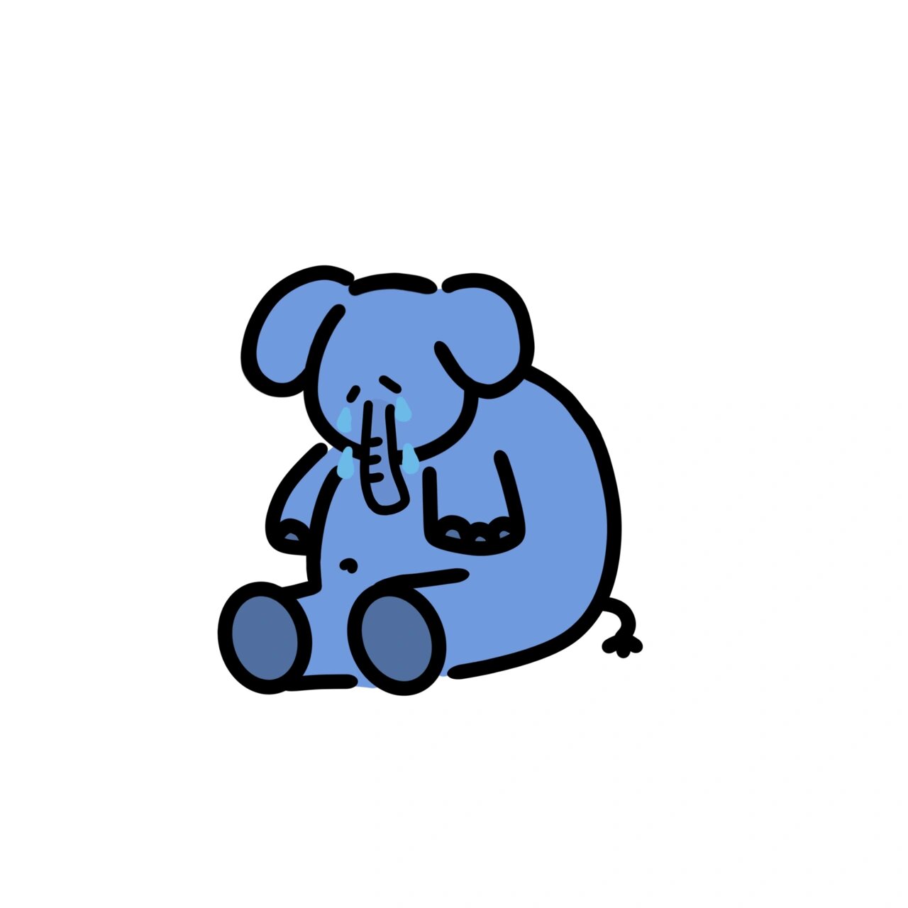 头像|伤心小动物合集91|原创手绘卡通头像