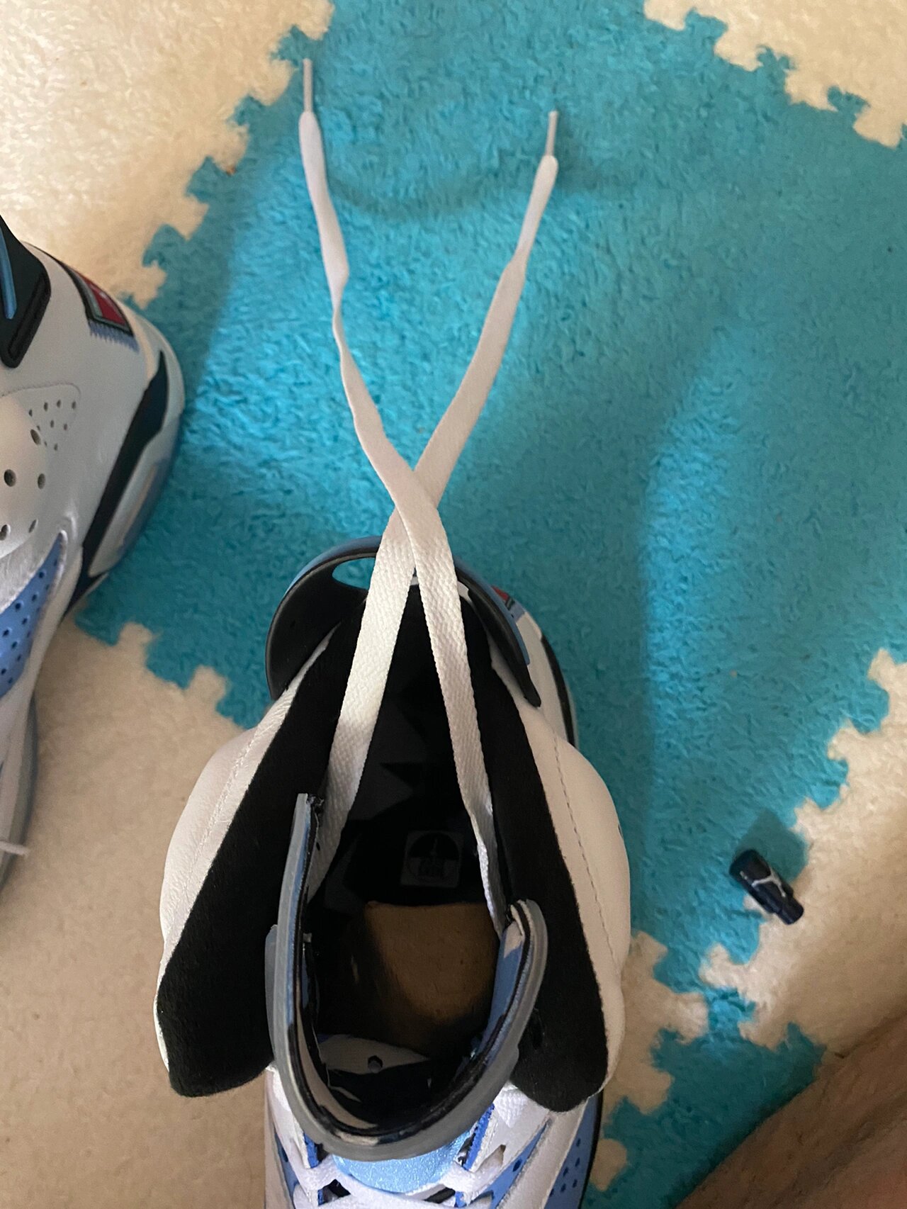 aj6最强鞋带系法!