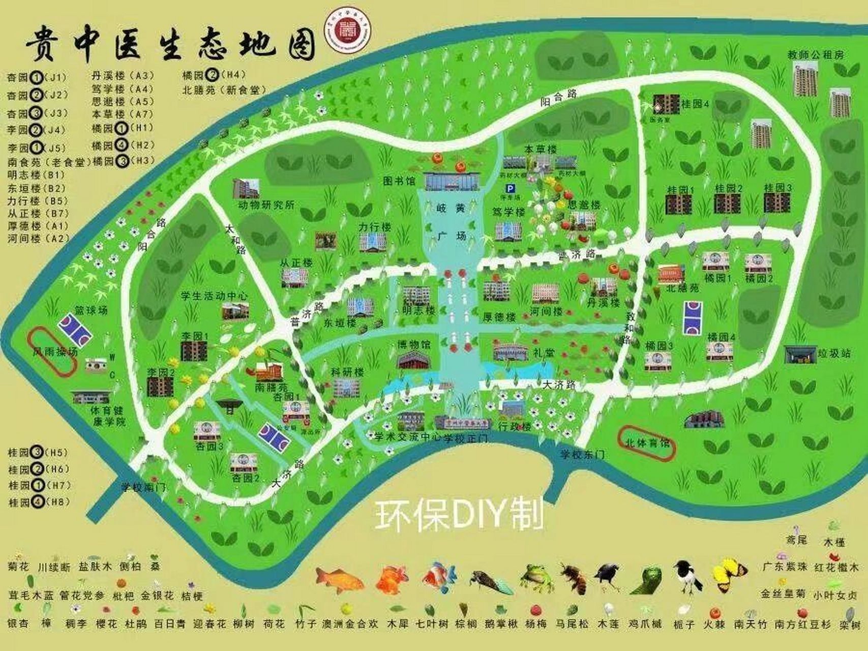 贵州中医药大学地图图片