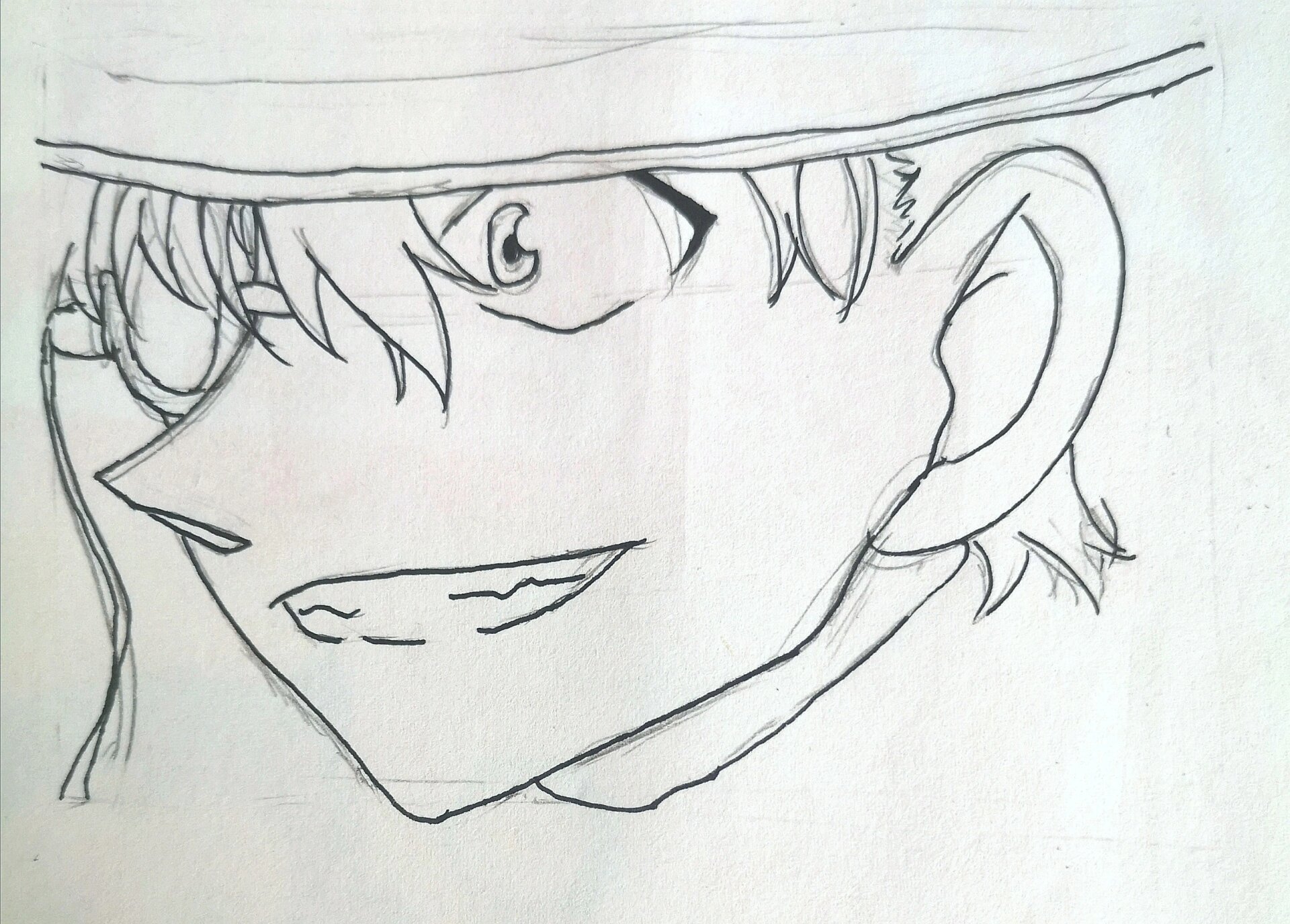 三步教你画邪笑基德