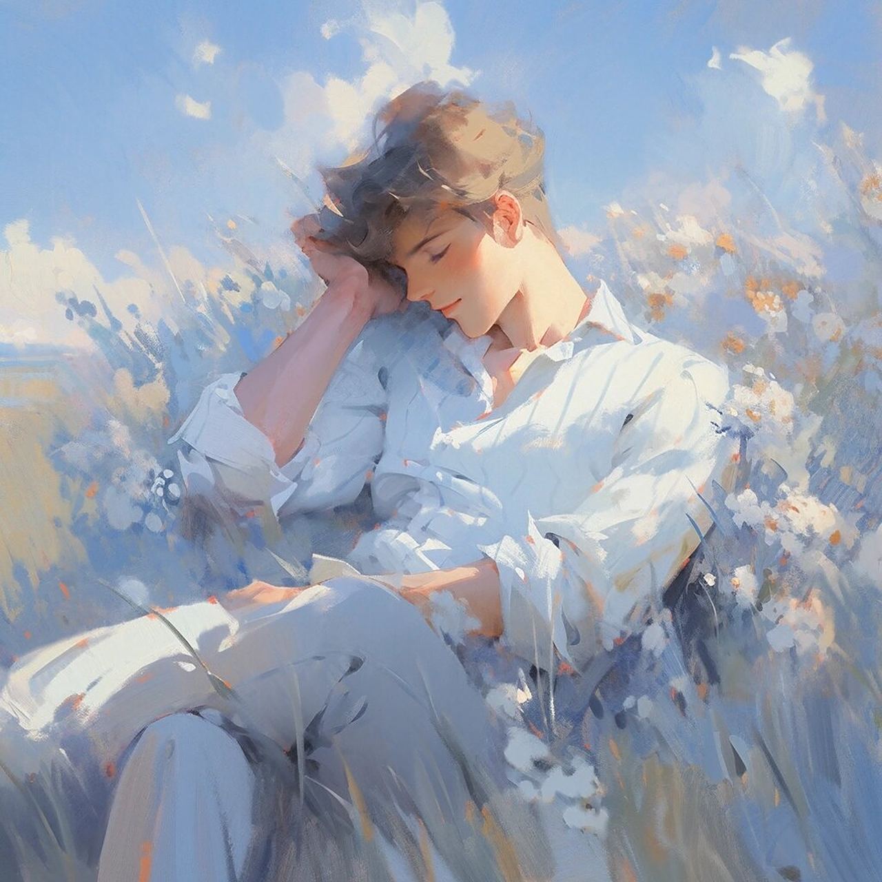 头像 | 男生头像07 迷失在莎士比亚的花园 那里盛放着浪漫主义者的