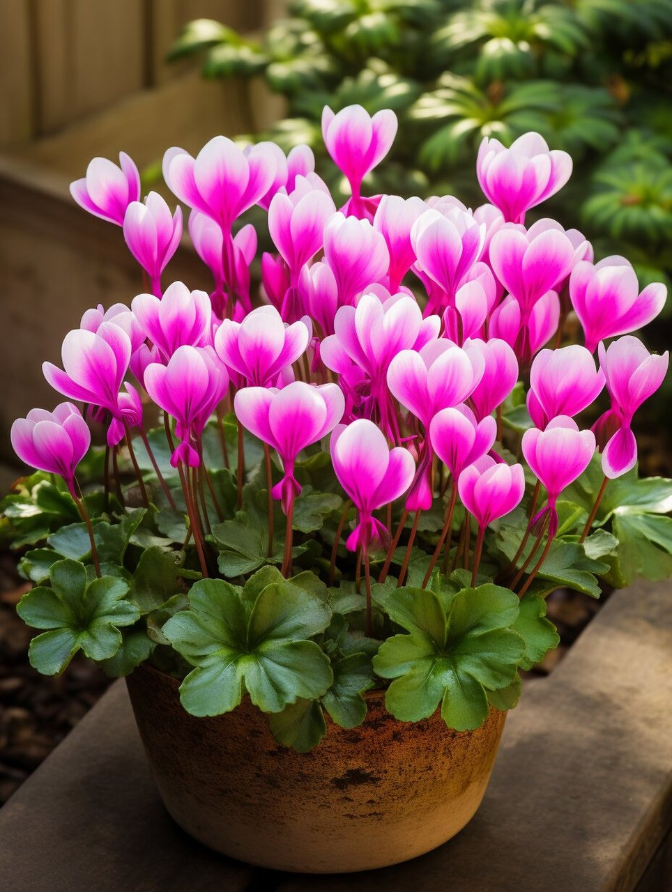 35世界各国花94国花系列|仙客来~塞浦路斯 仙客来是报春花科,仙客来