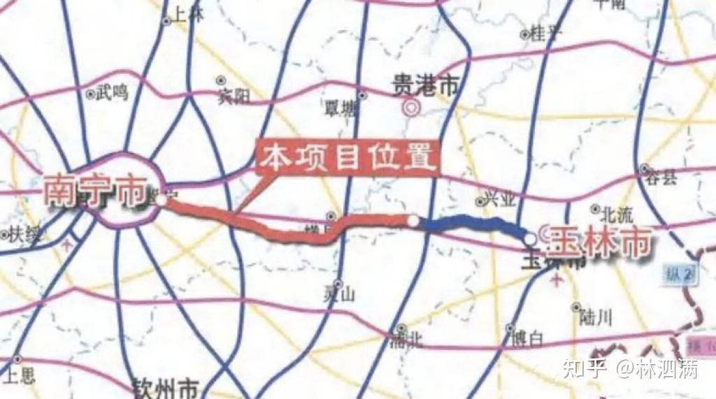 广西南玉珠高速南宁至横州段2023年即将完工此乃广西首条双八高速