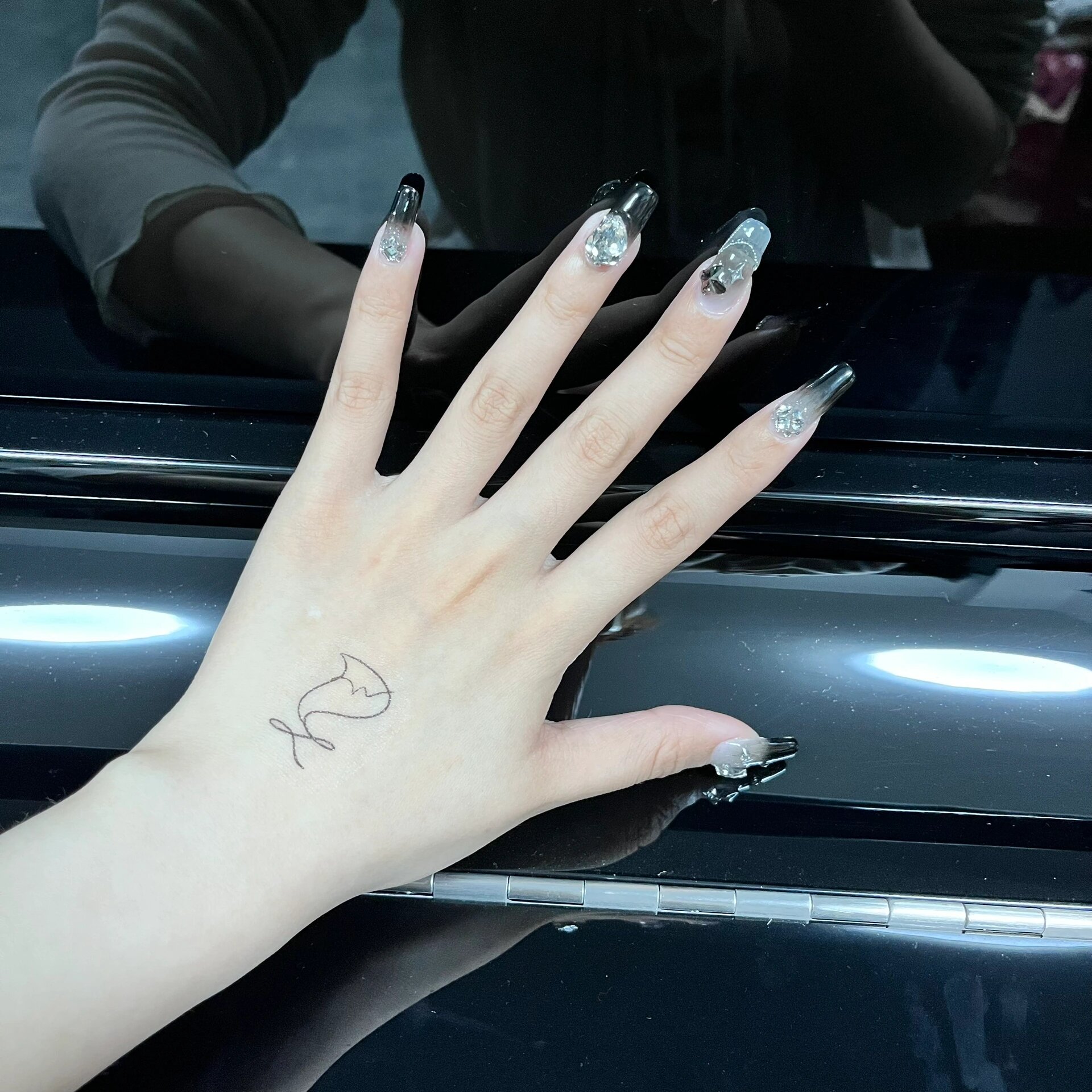 玲娜贝儿小狐狸签名纹身贴 是小狐狸的签名!