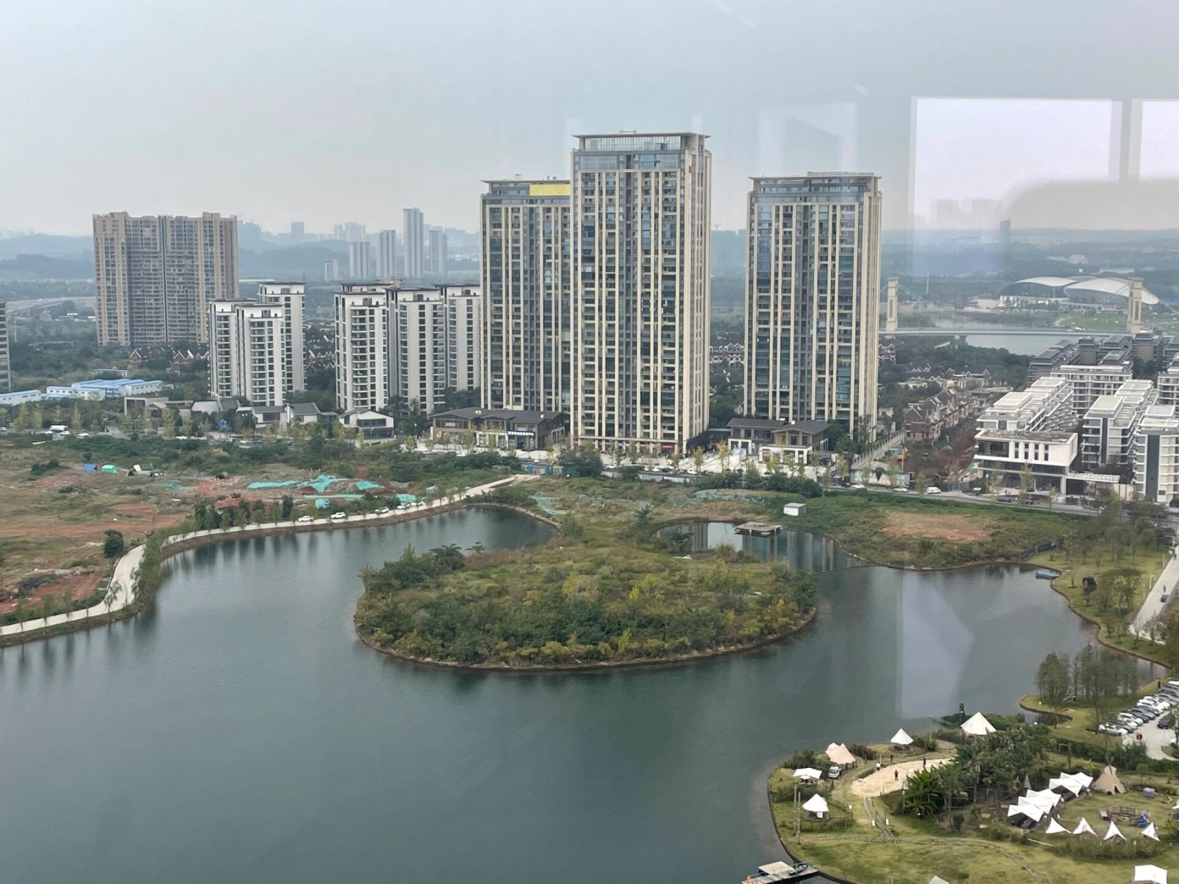 打卡麓湖生态城 麓湖云龙阁,美美哒