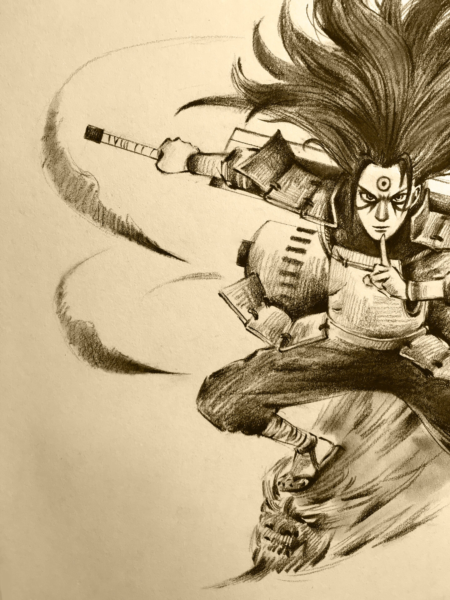 速写|忍者之神— —千手柱间