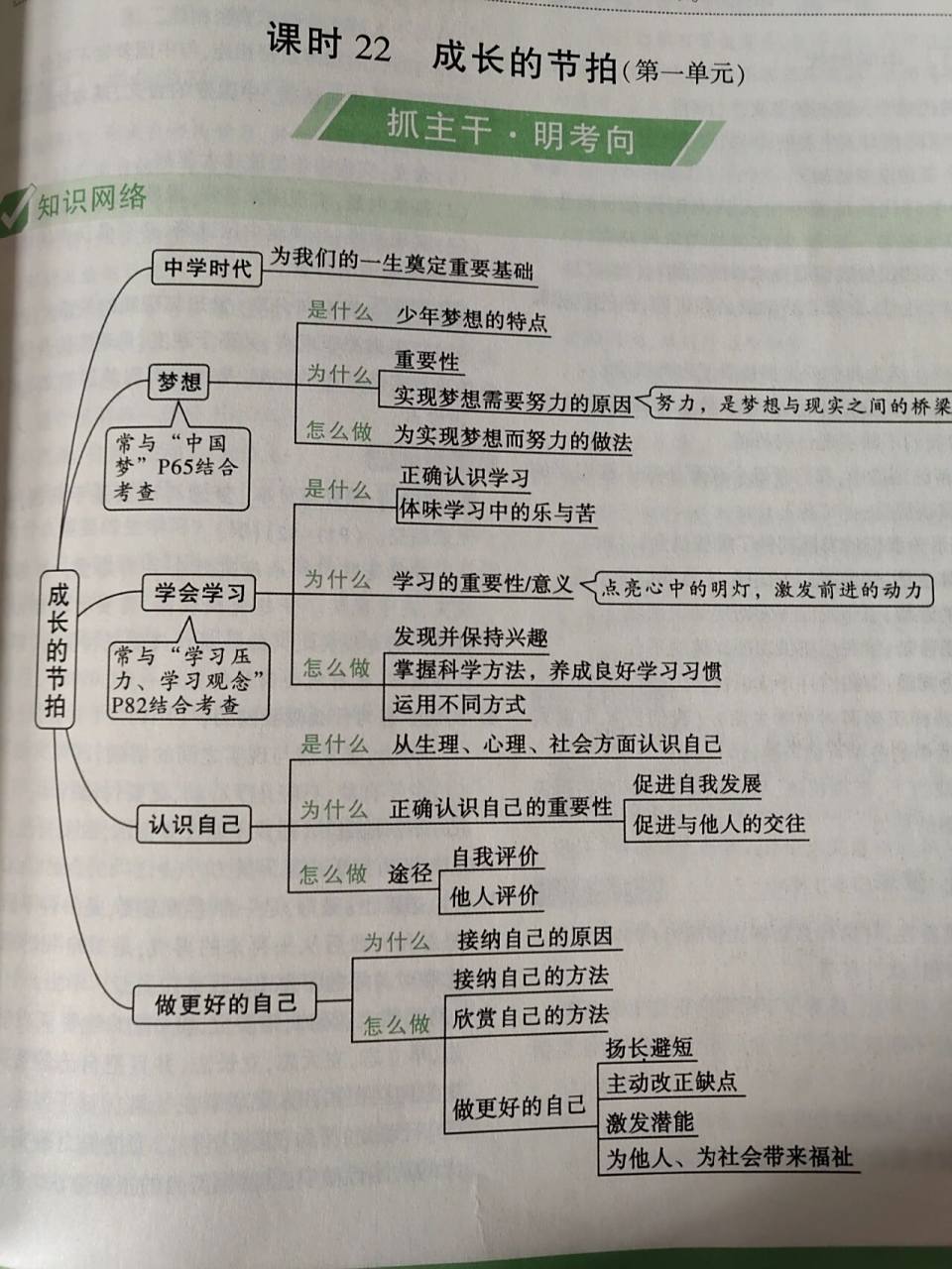 七年级上册政治思维导图完整版 完整版  4个单元合集  政治思维导图