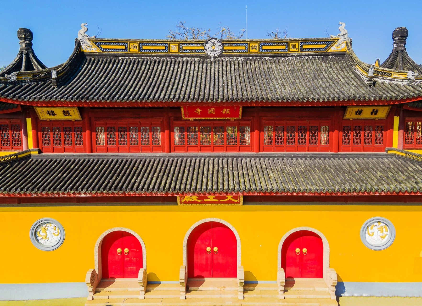 千年银杏百年庙——青浦报国寺  千年银杏百年庙——这里便是位于青浦