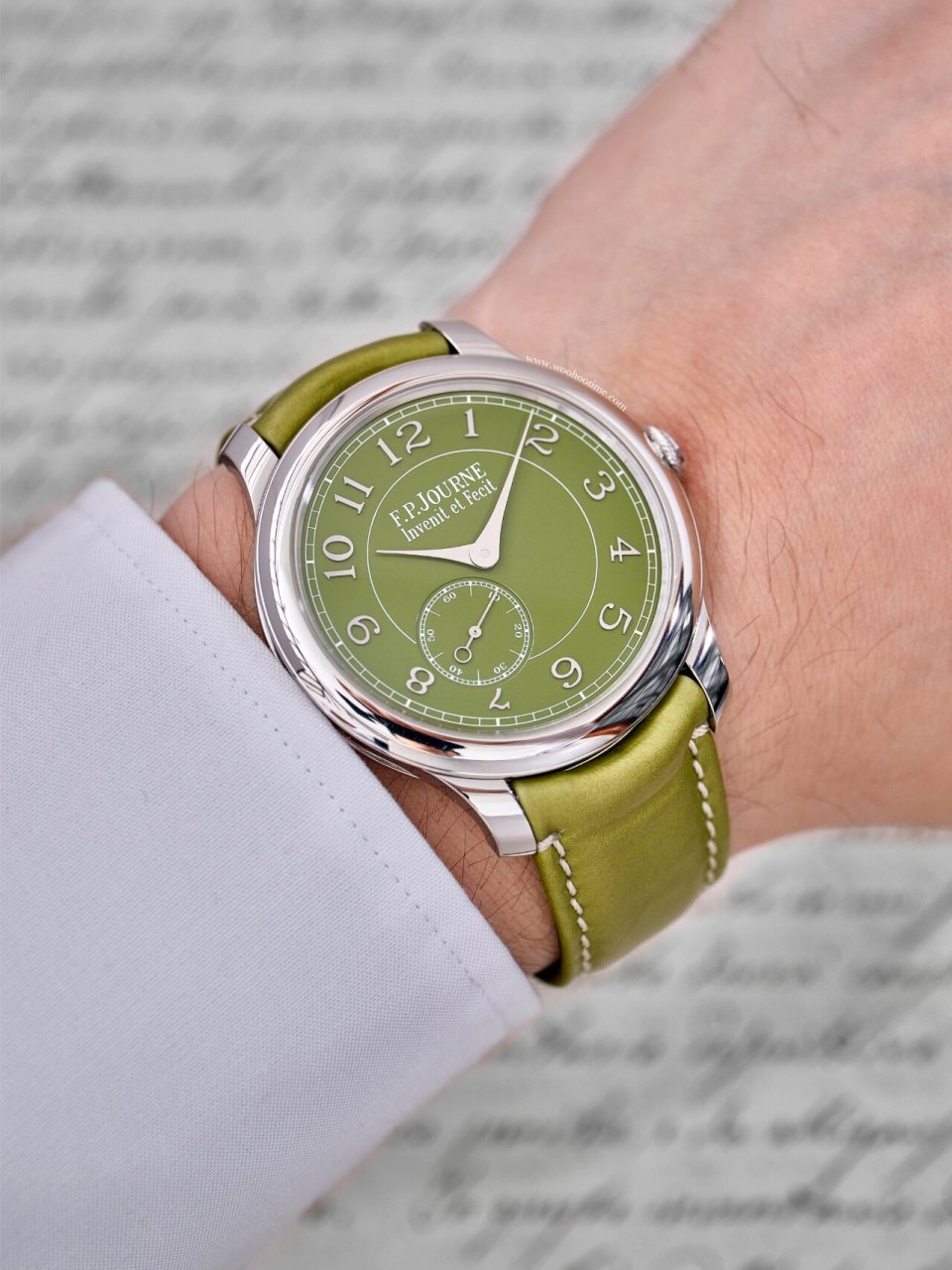 一眼难忘的中东绿 儒纳chronomètre限定款 woohoo time今日型号推荐