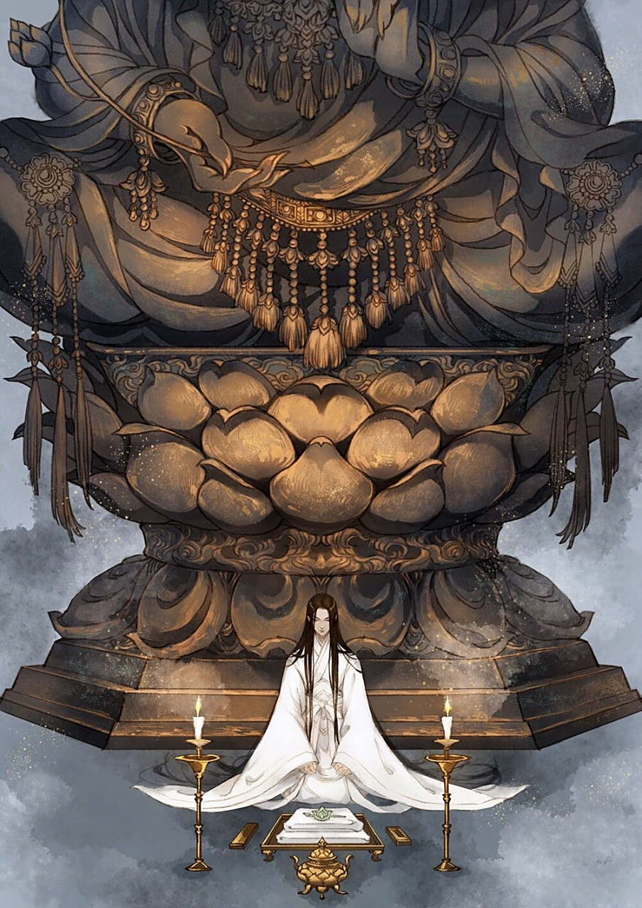 古风神话插画 作者: 古戈力