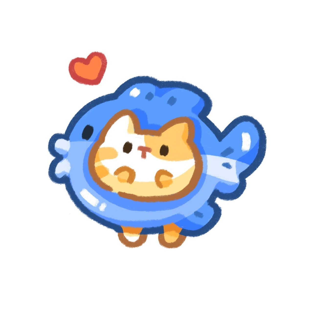 小动物头像day11|周一摸鱼喵9593 巨大悲报——今天是周一 今天给