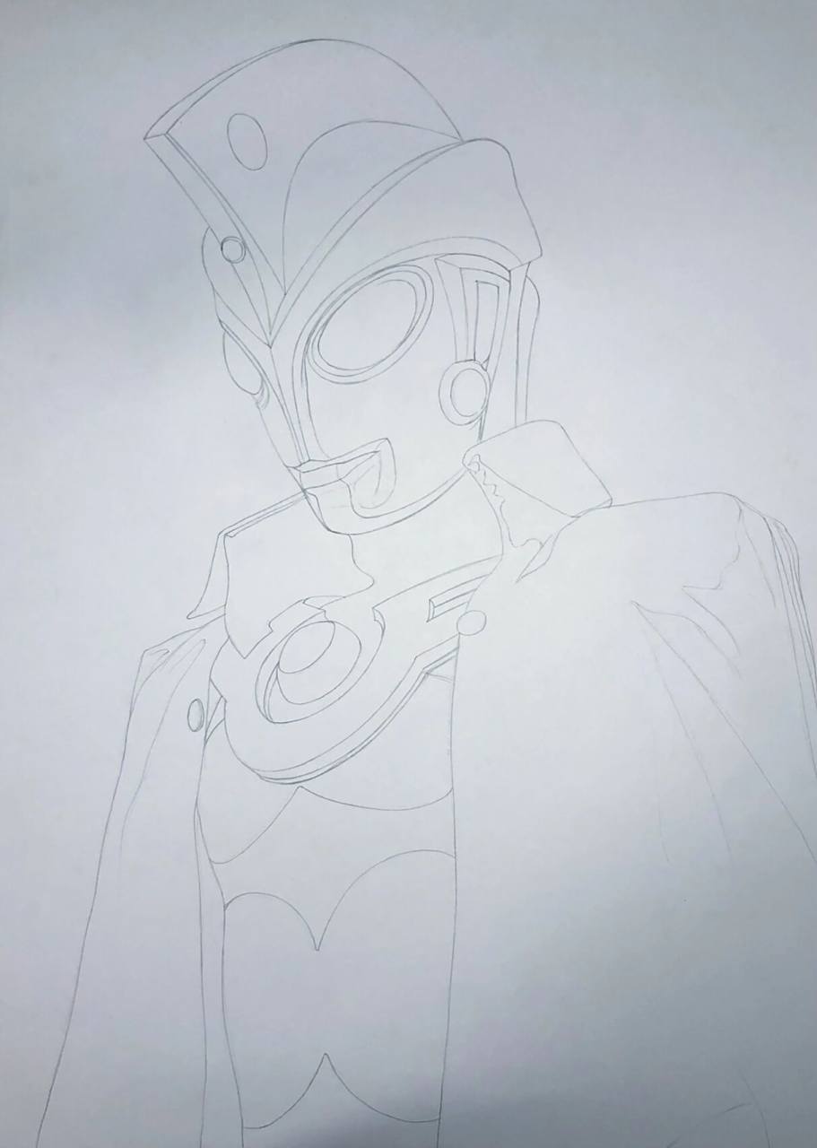 手绘艾斯奥特曼